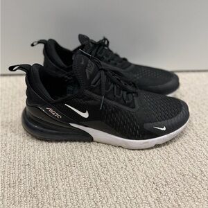 Nike Air Max 270 Black and White Shoes